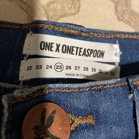 ONE BY ONETEASPOON HIGH RISE SHORT - Picture 7 of 10